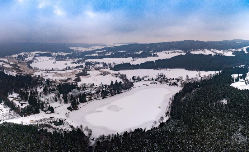 Orea Resort Devet Skal Vysocina Sněžné Esterno foto